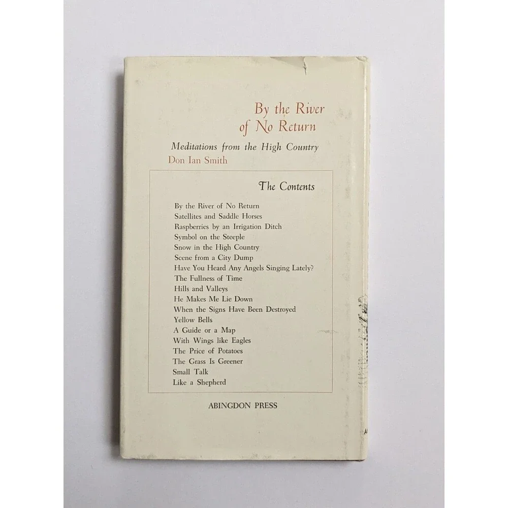 By the River of No Return‎ by Don Ian Smith 1967 Hardcover w/ DJ First Edition